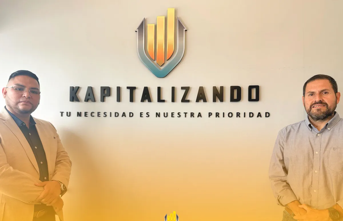 Alexander Araujo y Lizardo Orbegoso, cofundadores de Kapitalizando