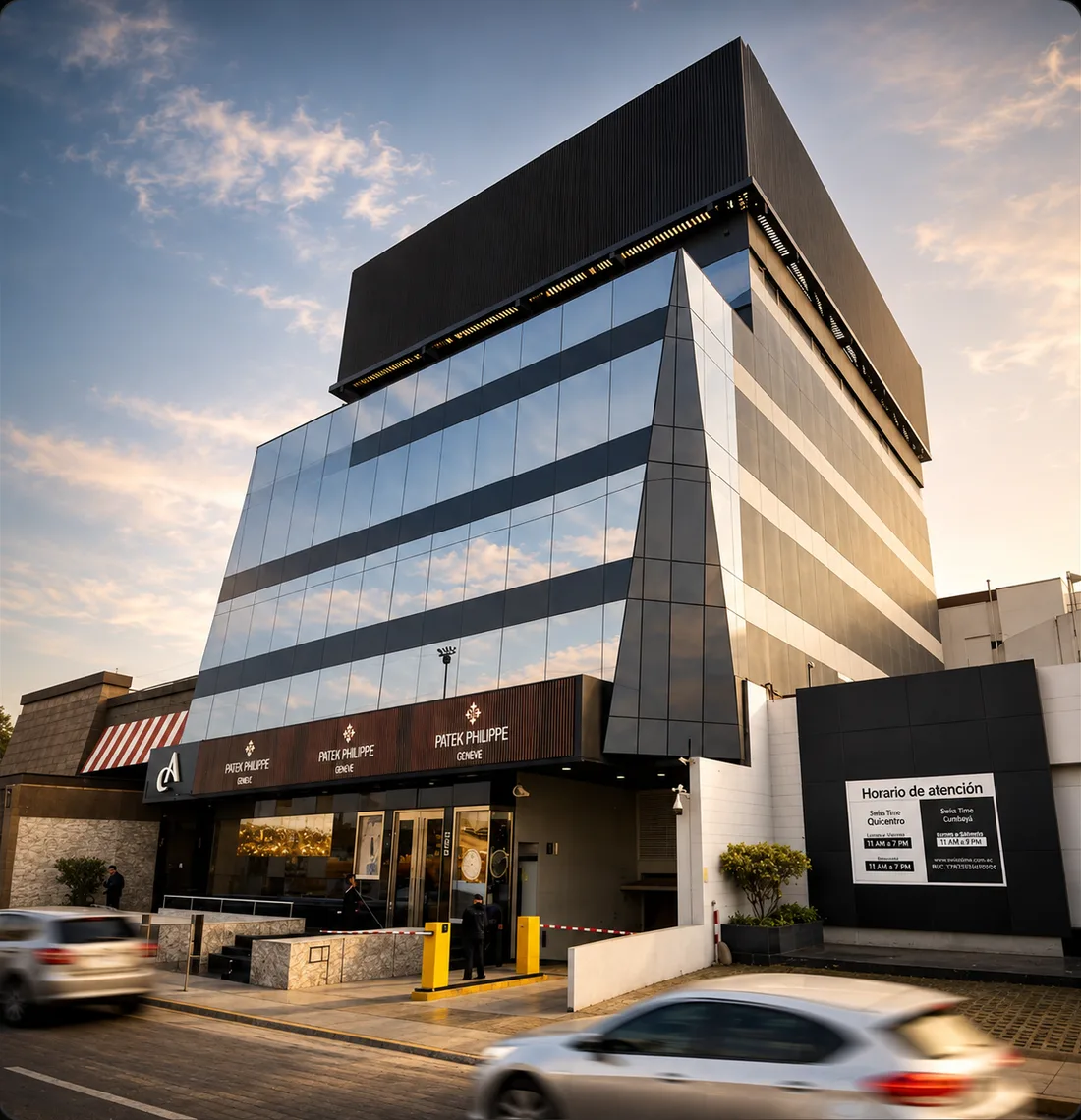 Fachada del edificio donde está la oficina de Kapitalizando, en San Borja