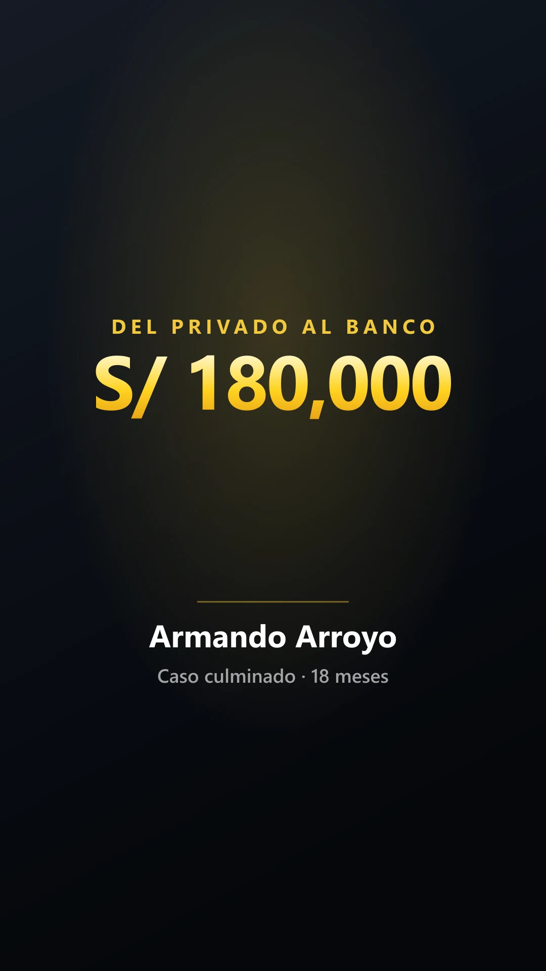 Portada del testimonio de Armando Arroyo, cliente de Kapitalizando